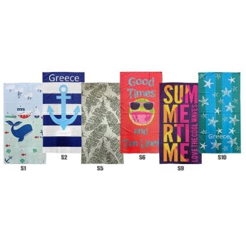 42-2134 Πετσέτα Θαλάσσης Τυπωμένη Microfiber 70x140cm   245gr
