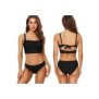 42-3050 Μαγιό Μπικίνι Surf top Μαύρο