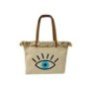 42-3124 Τσάντα Παραλίας Cotton Μάτι 50x36x14cm