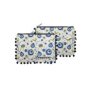 42-3358 Νεσεσέρ Τσαντάκι με pom Pom. Ματάκια 28x21cm