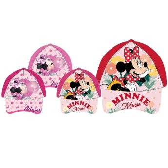 42-2817 ΠΑΚΕΤΟ ΜΕ 6 ΤΜΧ. Καπέλο  Τζόκευ Minnie Mouse uv Protection