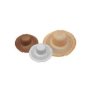 42-2547 Καπέλο Ψαθόχαρτο Γυναικείο Τρυπητό o43cm