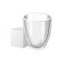 80-2160 Κούπα Διπλό Γυαλί Borosilicate 12x8cm 350ml