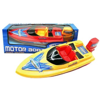42-3381 Βάρκα Μπαταρίας Motor Boat 32x11x10cm