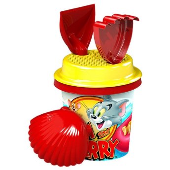 42-759 Κουβαδάκι Tom-Jerry Μικρό σετ-5τεμ Φ14cm
