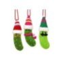 93-4190 ΠΑΚΕΤΟ ΜΕ 10 ΤΜΧ. Φιγούρα Πάνινη Xmas Ξωτικό με Σκούφο από 16cm ώς 30cm μιξ