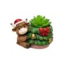 93-4143 ΠΑΚΕΤΟ ΜΕ 6 ΤΜΧ. Γλαστράκι με Λουλούδια με Δέντρο KAI Τάρανδο 10x8cm
