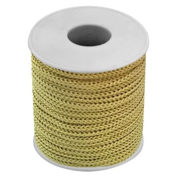 19-376 ΠΑΚΕΤΟ ΜΕ 12 ΤΜΧ. Κορδόνι Χρυσό Ρολό-20m 3mm X20m