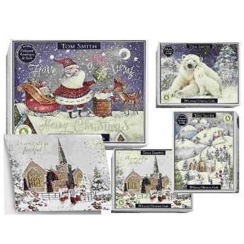93-3363 ΠΑΚΕΤΟ ΜΕ 20 ΤΜΧ. Κάρτα Xmas Κάρτα-25x15.5cm