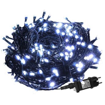 93-2571 180 Λαμπάκια LED Λευκό Ψυχρό σε Σειρά με Προγράμματα IP44 12m
