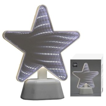 93-2385 Αστέρι Καθρέφτης με 33 led 18x16x7cm