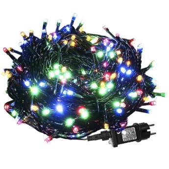 93-1007 180 Λαμπάκια LED Πολύχρωμα σε Σειρά με Προγράμματα IP44 12m