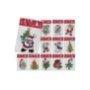 93-532 ΠΑΚΕΤΟ ΜΕ 12 ΤΜΧ. Αυτοκόλλητα Gelly Xmas Σχέδια Καρ-25x15cm