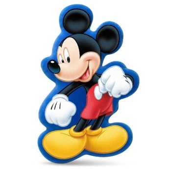 79-557 Μαξιλάρι Βελουτέ Διακοσμητικό 3D Mickey 15cm