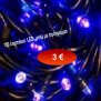 100 μπλε LED λαμπάκια με πρόγραμμα