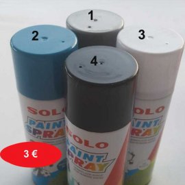 Σπρέι βαψίματος 400 ml σε διάφορα χρώματα