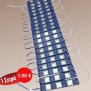 LED μπλέ 1 σειρά